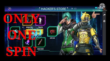 Hacker Store in Free Fire: How to get Jack of 4 trades ... - Sportskeeda September 2021#Raman420