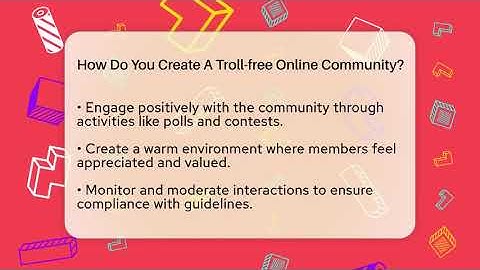 How Do You Create A Troll-free Online Community? - Everyday-Networking
