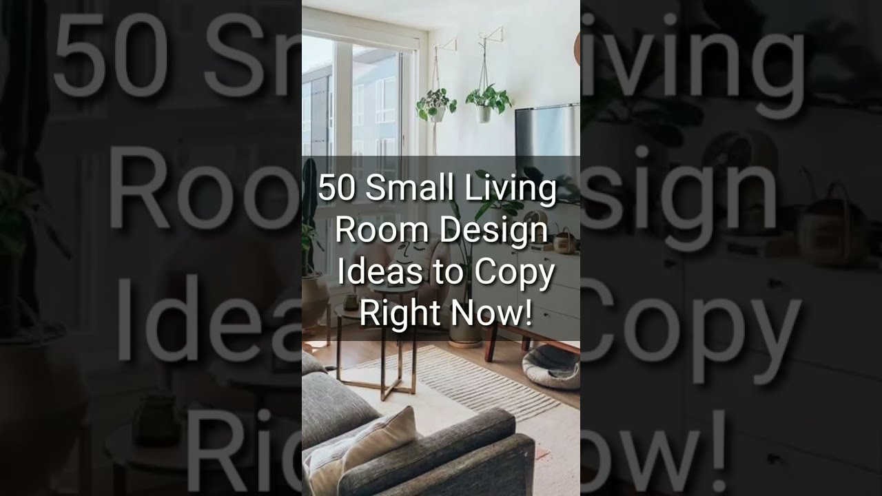 50 Small Living Room Design Ideas To Copy Right Now Home Homedecor Diy Diyprojects