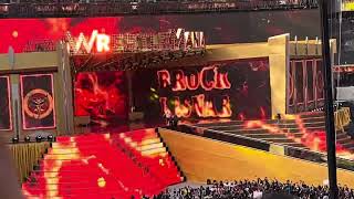 Brock Lesnar Wrestlemania 39 Entrance