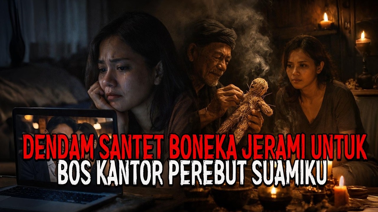 DENDAM SANTET BONEKA JERAMI UNTUK BOS KANTOR PEREBUT SUAMIKU