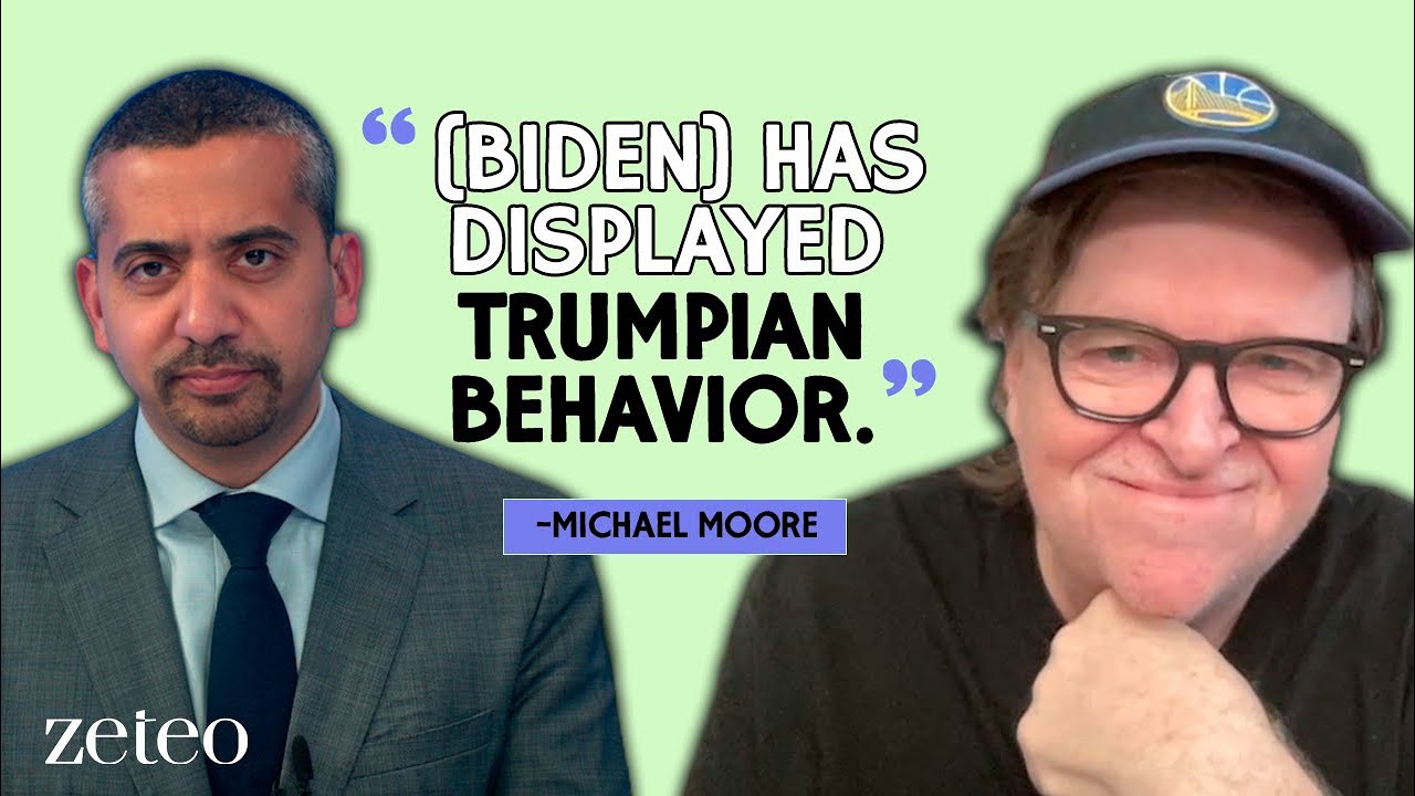 “Arrogant, narcissistic”: Michael Moore Slams Biden For Staying in Race
