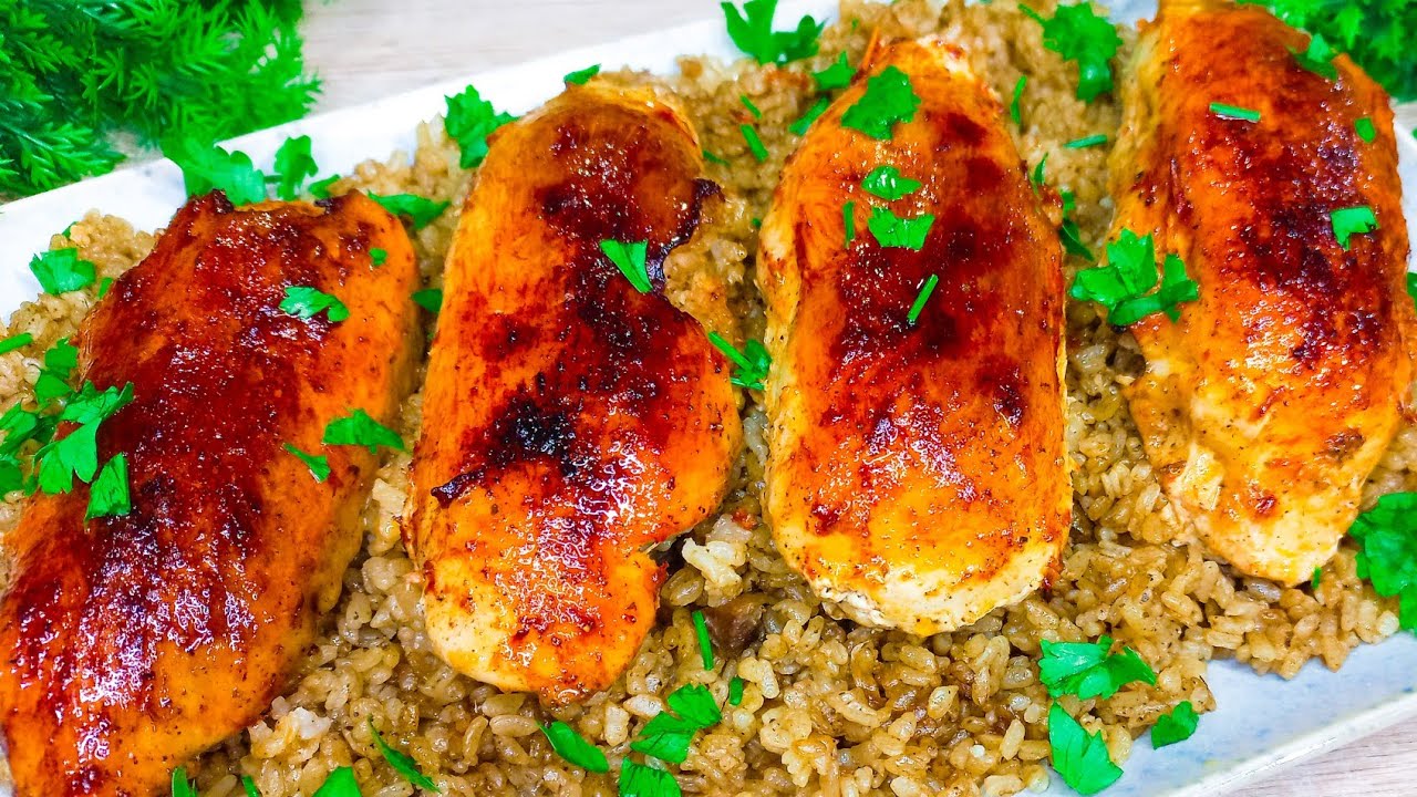 انسي طريقتك القديمة للبانيه❌اعمليه حمام اكبسيه رز ولا فويل ولا استرتش⁉️أكلة سهلةوسريعة بصدور الفراخ