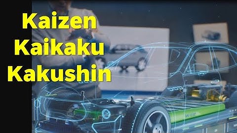 Difference between Kaizen,Kaikaku and Kakushin