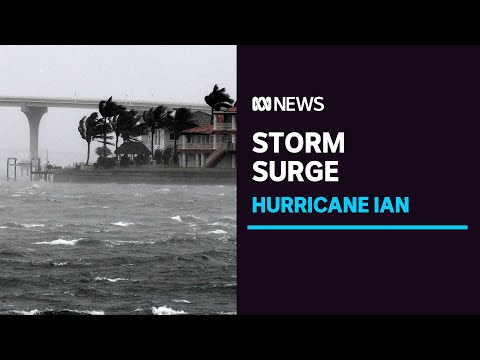 Florida residents film flooding from storm surge as hurricane ian hits | abc news