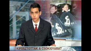 Szalagtűző műsor 2009 2/6 (RTL Híradó) Reklám Csokigyár Szellemtámadás Bérgyilkos