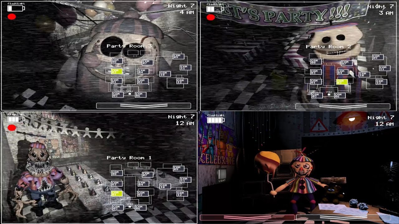 Five Nights at Freddy's 2: Playable Animatronics  Balloon Boy Has Never  Been This Scary Before! 