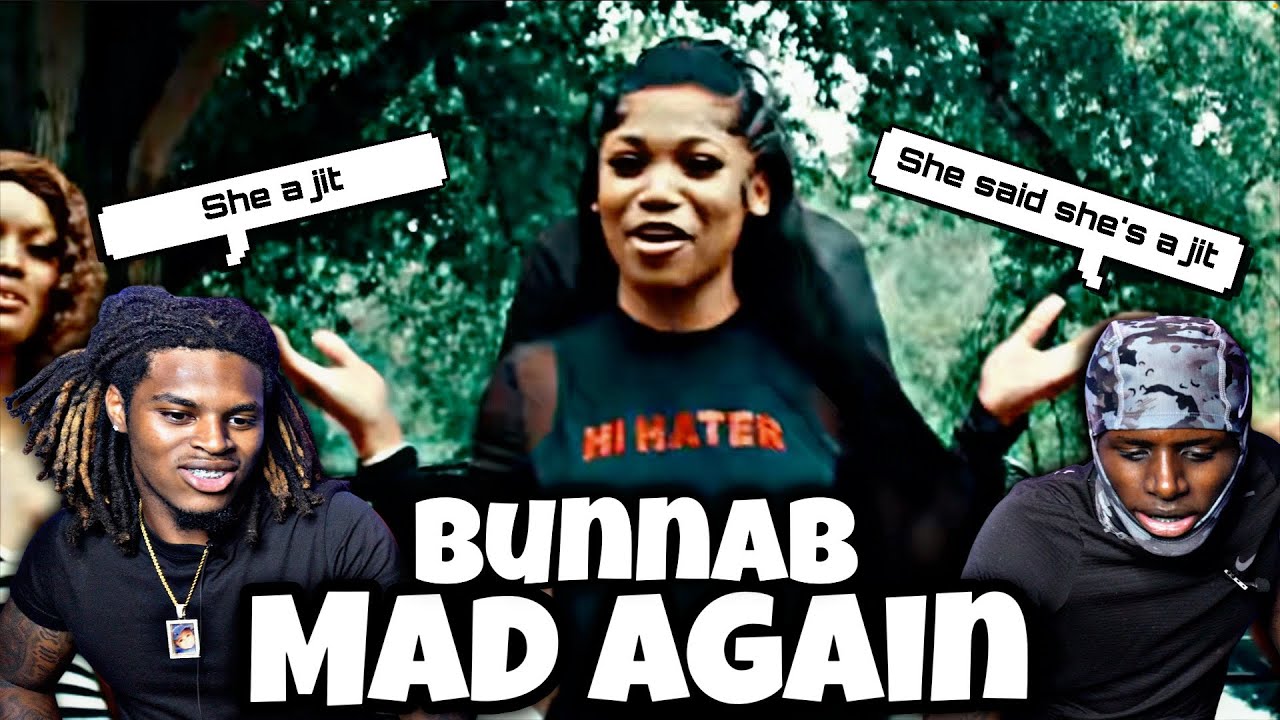 DON'T WANNA BE HER! | BunnaB - Mad Again (Official Music Video) REACTION