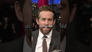 Ryan Reynolds would use his wife as a human shield to protect his baby😳😂