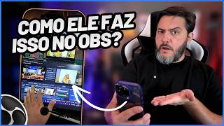 🔥Como esse cara fez as câmeras clicáveis no Layout do OBS Studio? (Método simples)