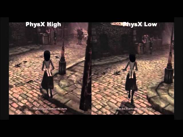 Alice: Madness Returns gameplay umbrella fight HD PhysX max 