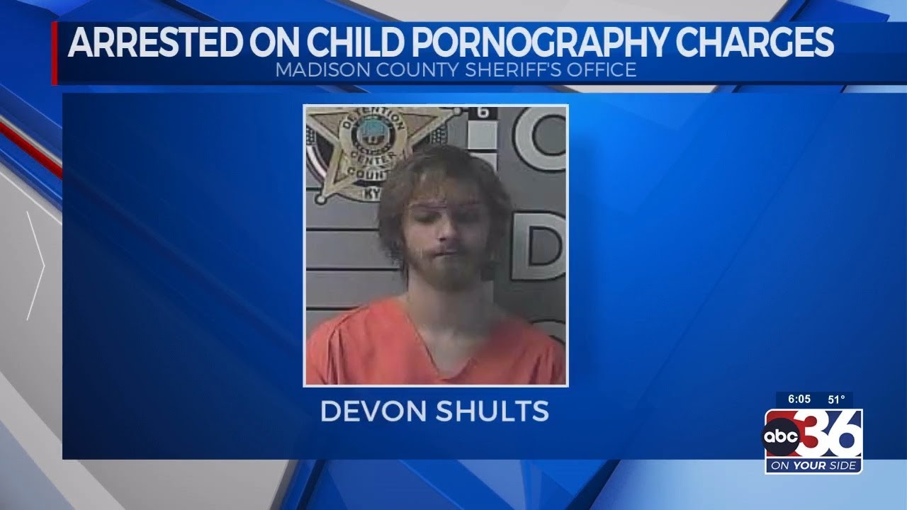 012624 Man arrested on child pornography charges - YouTube