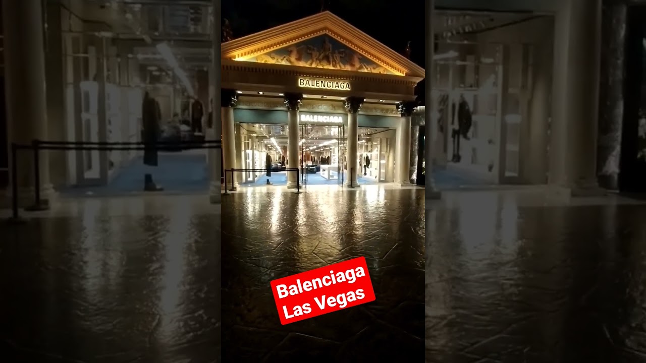 Balenciaga Vegas Stores Completely EMPTY As Customers Turn On Fashion Brand