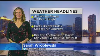 WBZ Morning Forecast For December 6, 2018