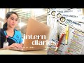 Intern Diaries | last minute preparations + daily routine