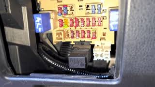 2009 Nissan Rogue Cigarette Lighter Fuse, Power Outlet Fuse