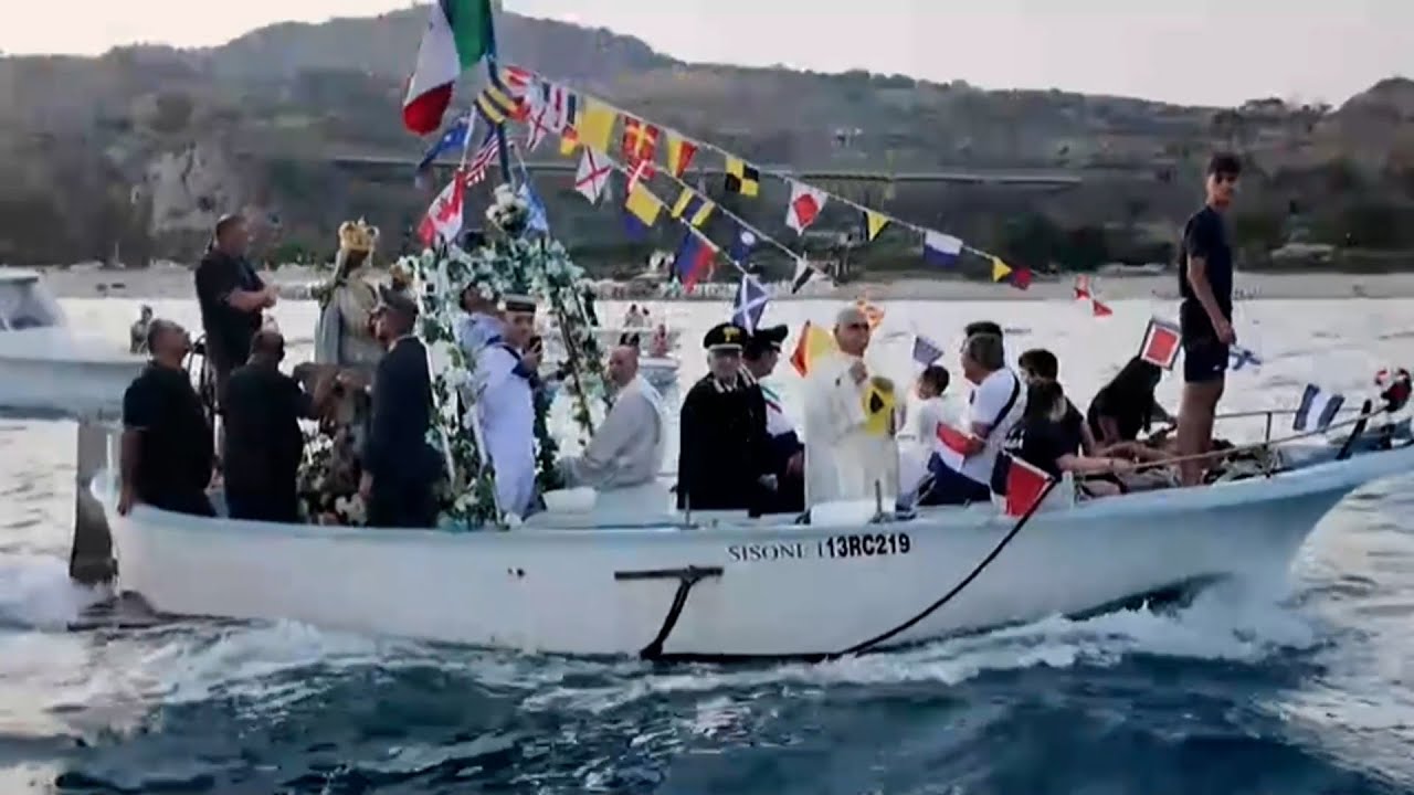 Roccella Jonica: Processione a Mare Maria S.S. delle Grazie