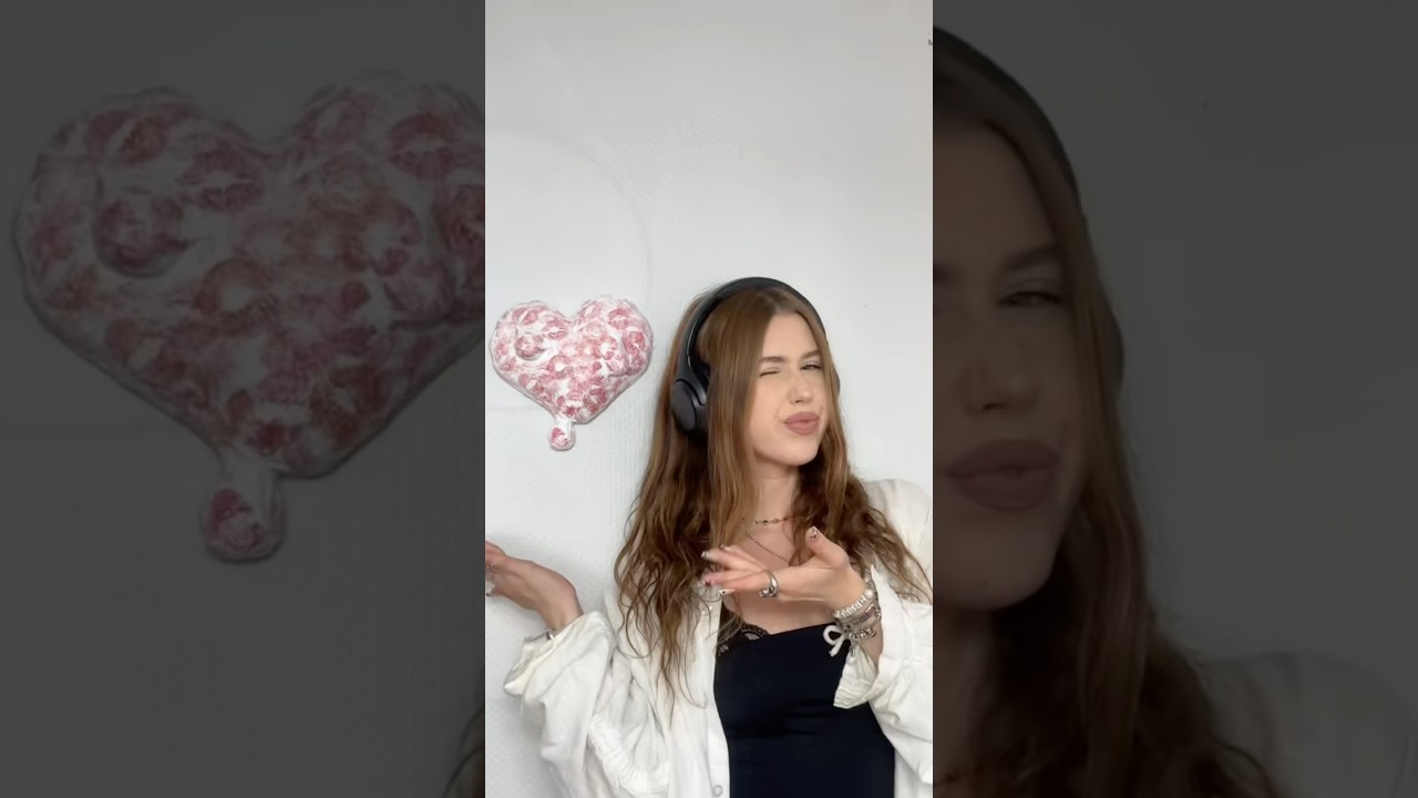 DIY Melted HEART 💋 Room GLOW Up TRANSFORMATION