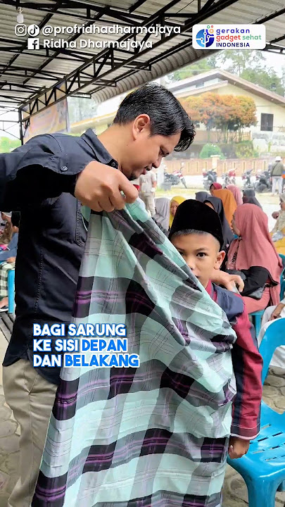 Teknik Ikat Sarung Saat Khitanan