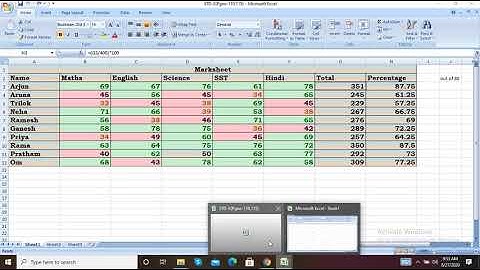 STD-6 CHAPTER-6- MICROSOFT EXCEL 2010-AN INTRODUCTION