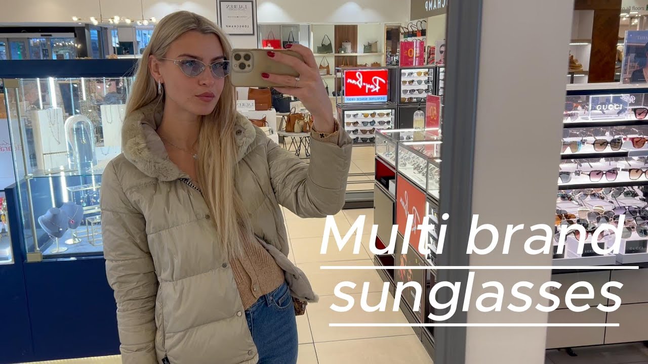 MULTI BRAND SUNGLASSES 2024 TRY ON HAUL | JULIA Z FASHION