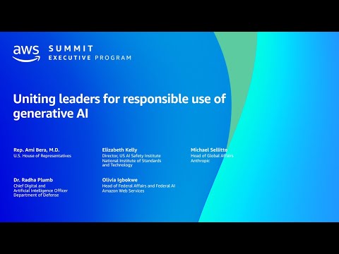 AWS Summit Washington DC 2024 - Uniting Leaders For Responsible Use of Generative AI Episode cover