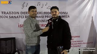 Karadeniz Sanatçıları Buluşması Rıdvan Emre Özdemir ile Röportaj Resimi