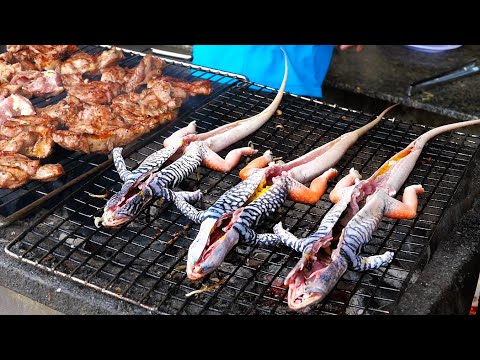 Vietnamese Street Food - SAND LIZARDS Cooked Two Ways Mui Ne Vietnam  @TravelThirstyBlog