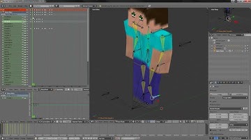 Blender-Steve Walkcycle