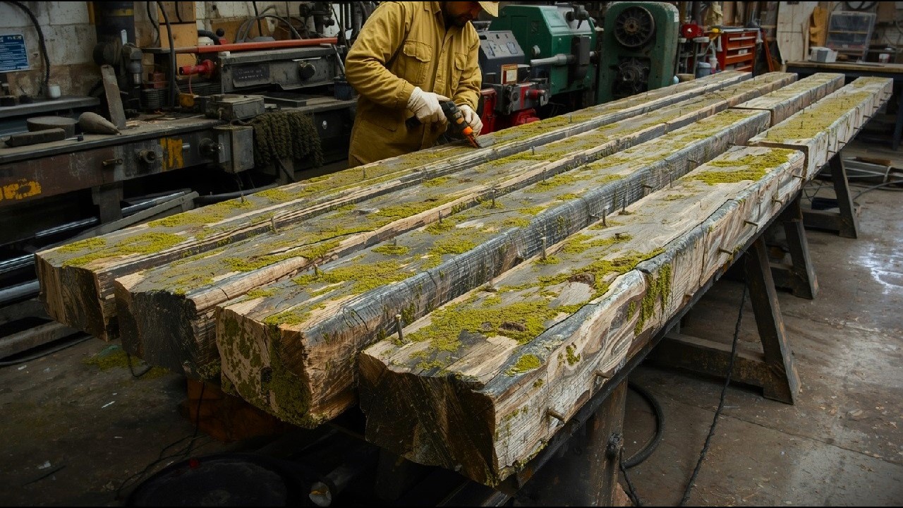 Everyone Thought This Driftwood Was Useless — You Won’t Believe What This Woodworker Made