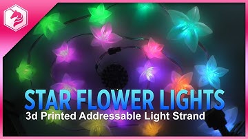 Tutorial: StarFlower 3d Printed Lights with MakeCode