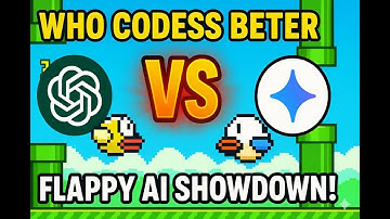 ChatGPT vs Gemini: Rating Their Flappy Bird Games (ONE Prompt Only!)