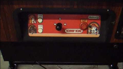 Refurbished Original Tabletop Arcade Machine Frogger & Donkey Kong