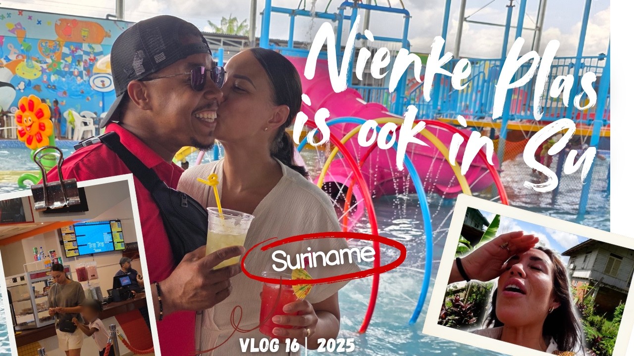 SURINAME VLOG 16 [S4 E16]  - TEGELIJKERTIJD MET NIENKE PLAS IN SU 😄 🇸🇷