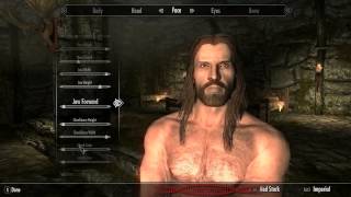 Создание Образа Арагорна Скайрим Skyrim  Aragorn