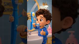 Good Habits Song 🌞 Healthy Daily Routine for Kids | Kids Learning #shorts #goodhabits #healthyhabits