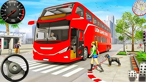 Offroad Bus Simulator 3D Game  - City Coach Bus Simulator Game 2025 - Andriod Gameplay