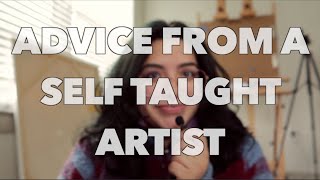 My art learning process || how i study art without art school