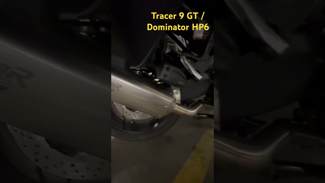Tracer 9 GT 2022 Tech Camo With Dominator HP6 Exhaust