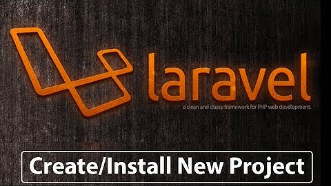 How to Install Laravel on Windows | Create New Laravel Project