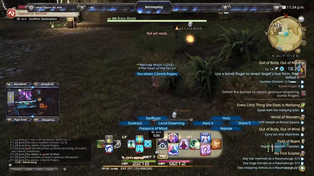 Final Fantasy XIV Making Friends And Getting Stuff Done With PopeBeats