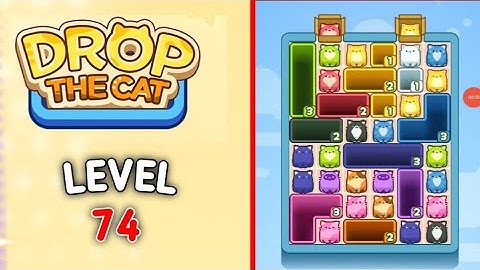 Drop the cat level 74 solution walkthrough 