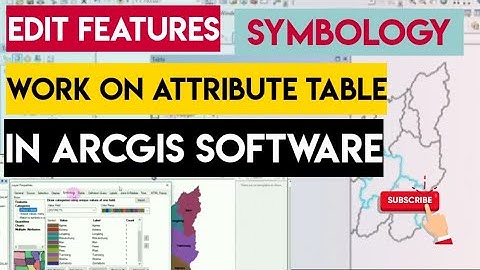 EDITING ATTRIBUTE TABLE IN ARCGIS (2020)