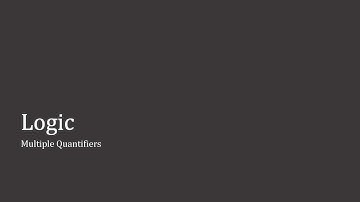 Multiple Quantifiers