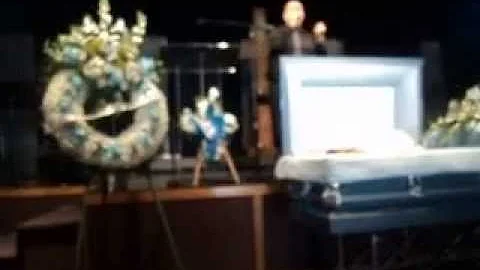 dads funeral rudy beltran sings for grandpa 12/24/...