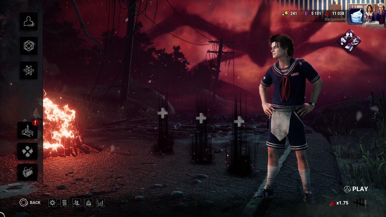 Dead By Daylight | Stranger Thing's Lobby Menu (Steve Harrington)