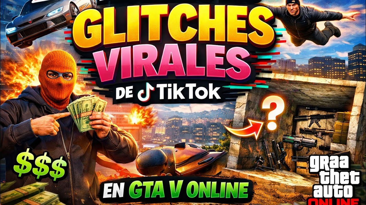 Probando los bugs mas virales de TikTok [] GTA ONLINE