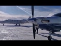 Landing at Sun Valley Idaho in a PC 12