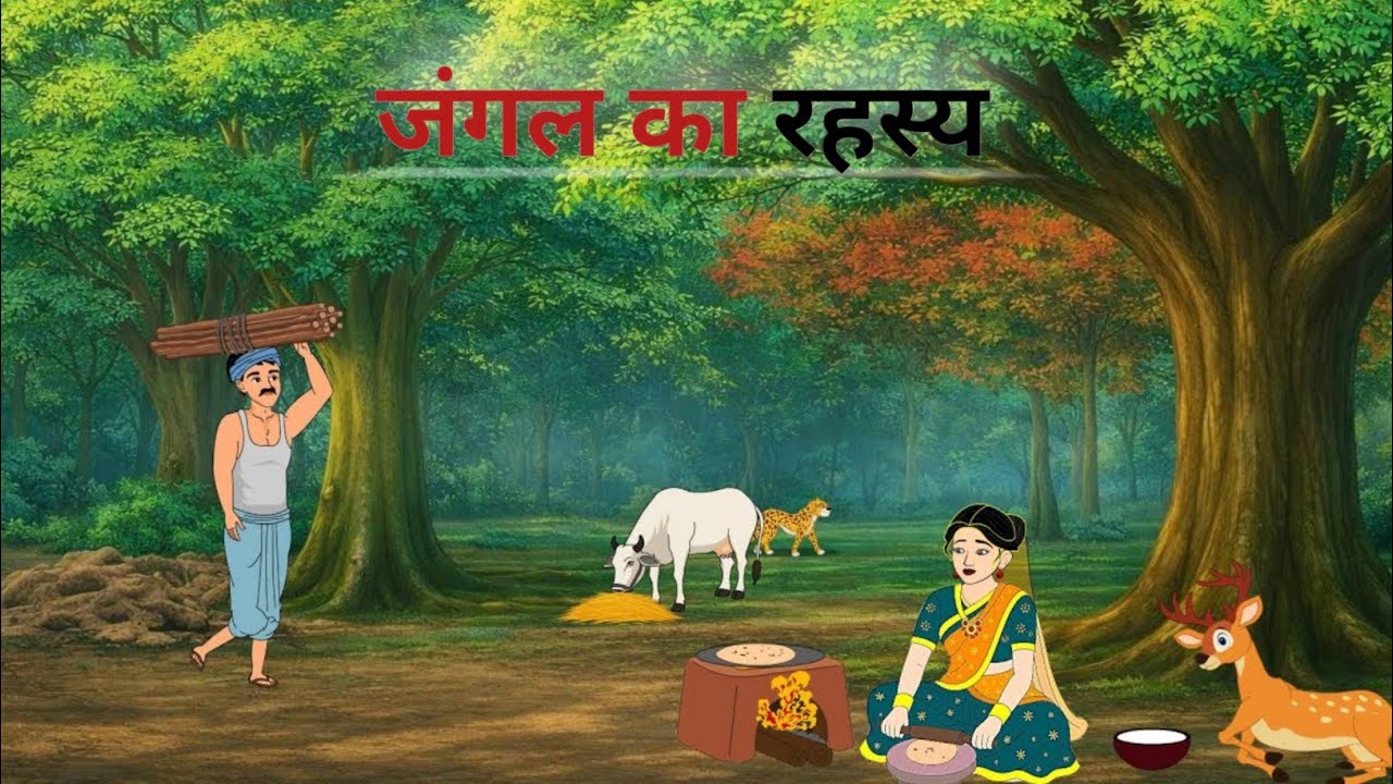 जंगल का रहस्य |JUNGL KA RAHSAY| HINDI KAHANIYAN| MORAL STORIES| BAD TIME STORY| KAHANI
