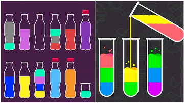 Water Sort Puzzle Gameplay 38 , Android Games ios Walkthrough Simulator Think Brain Puzzle